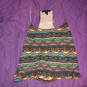 Patterned tank top